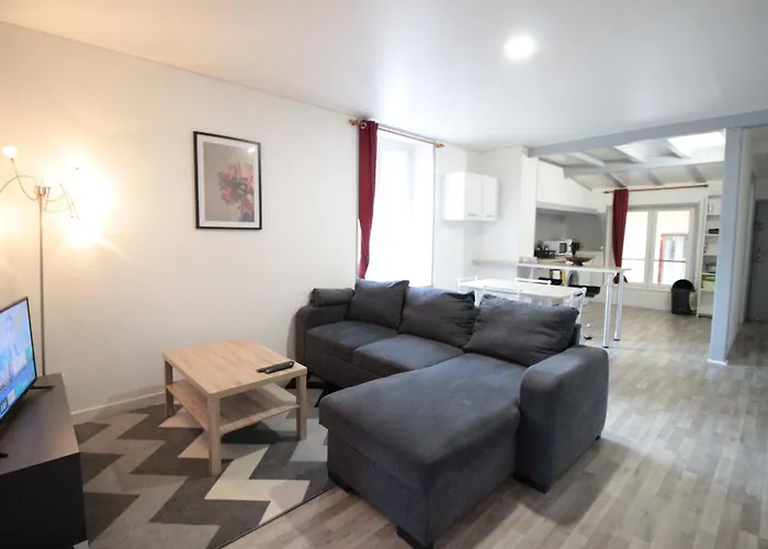 Apartmán Chez Caro - Centre - Proche Gare - Parking Proche - Wifi Ou Ethernet Gratuit - Gere Par Prestazenservices Verdun-sur-Meuse